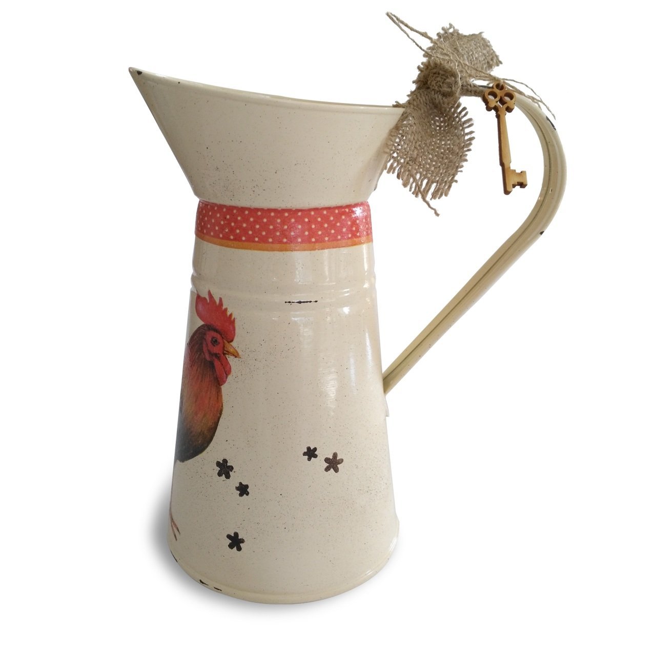 Horozlu Ekru Sürahi 25cm