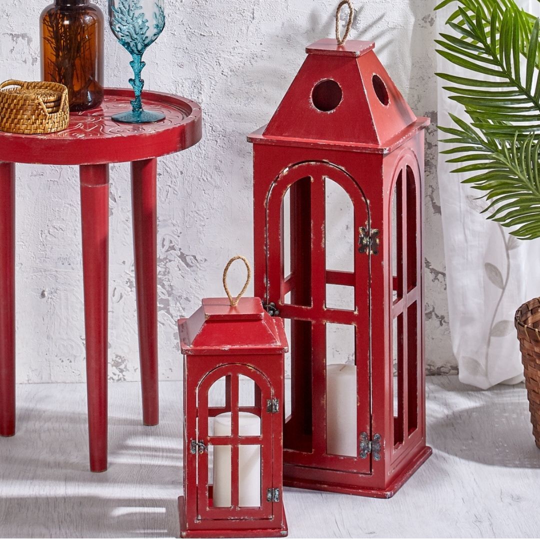 Kırmızı Friendly Küçük Fener