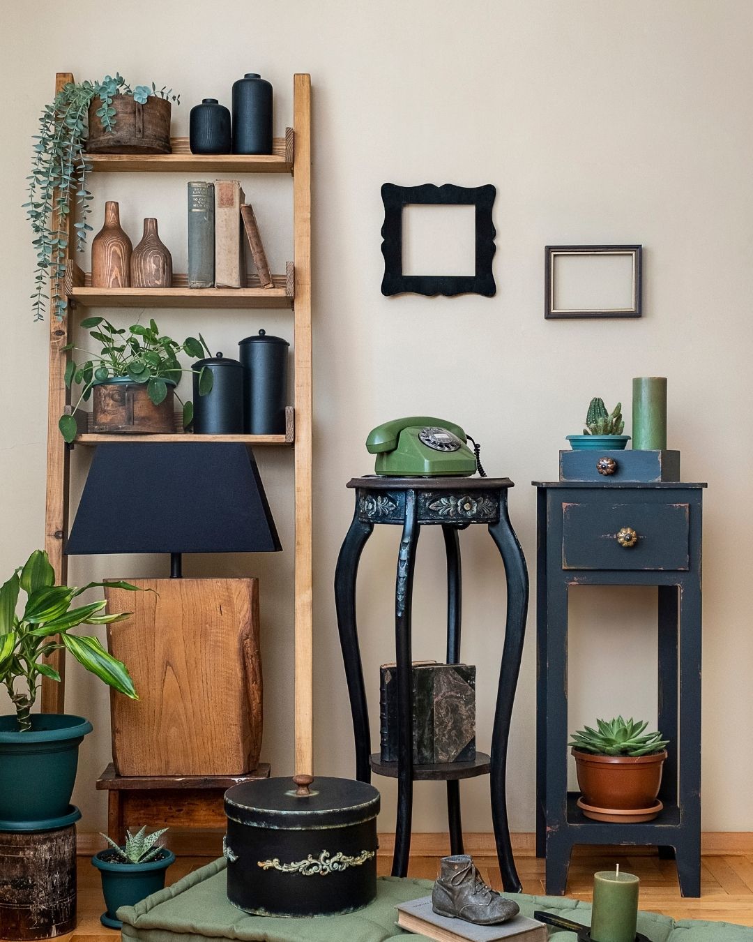 Hazan Yan Sehpa Saksılık