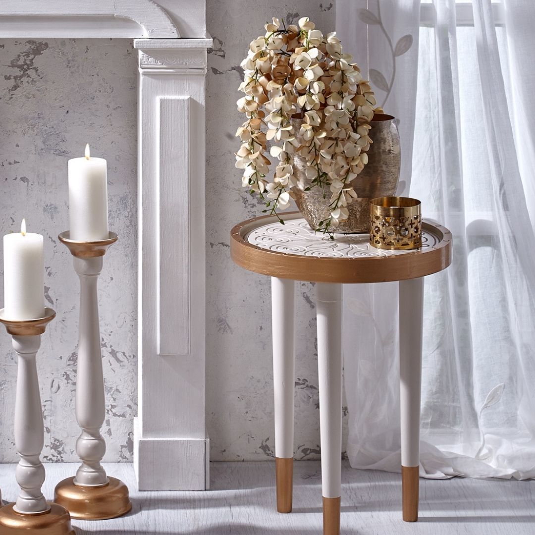 Beyaz Friendly Sehpa