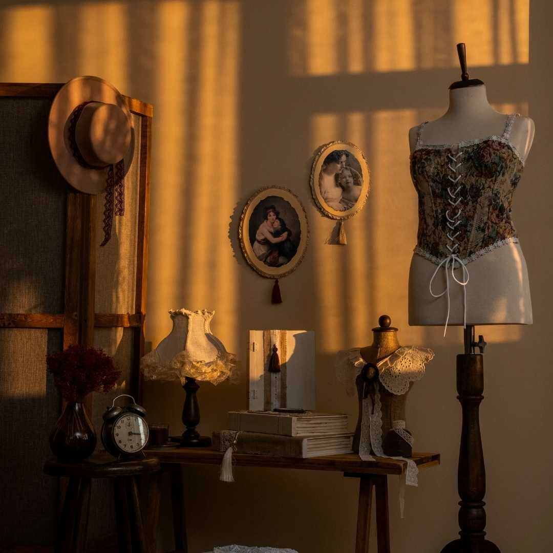 Anne pano vintage stil dekoratif duvar aksesuarı
