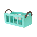 Aqua Mint Sepet, el yapımı dekoratif sepet, Orta Sofa