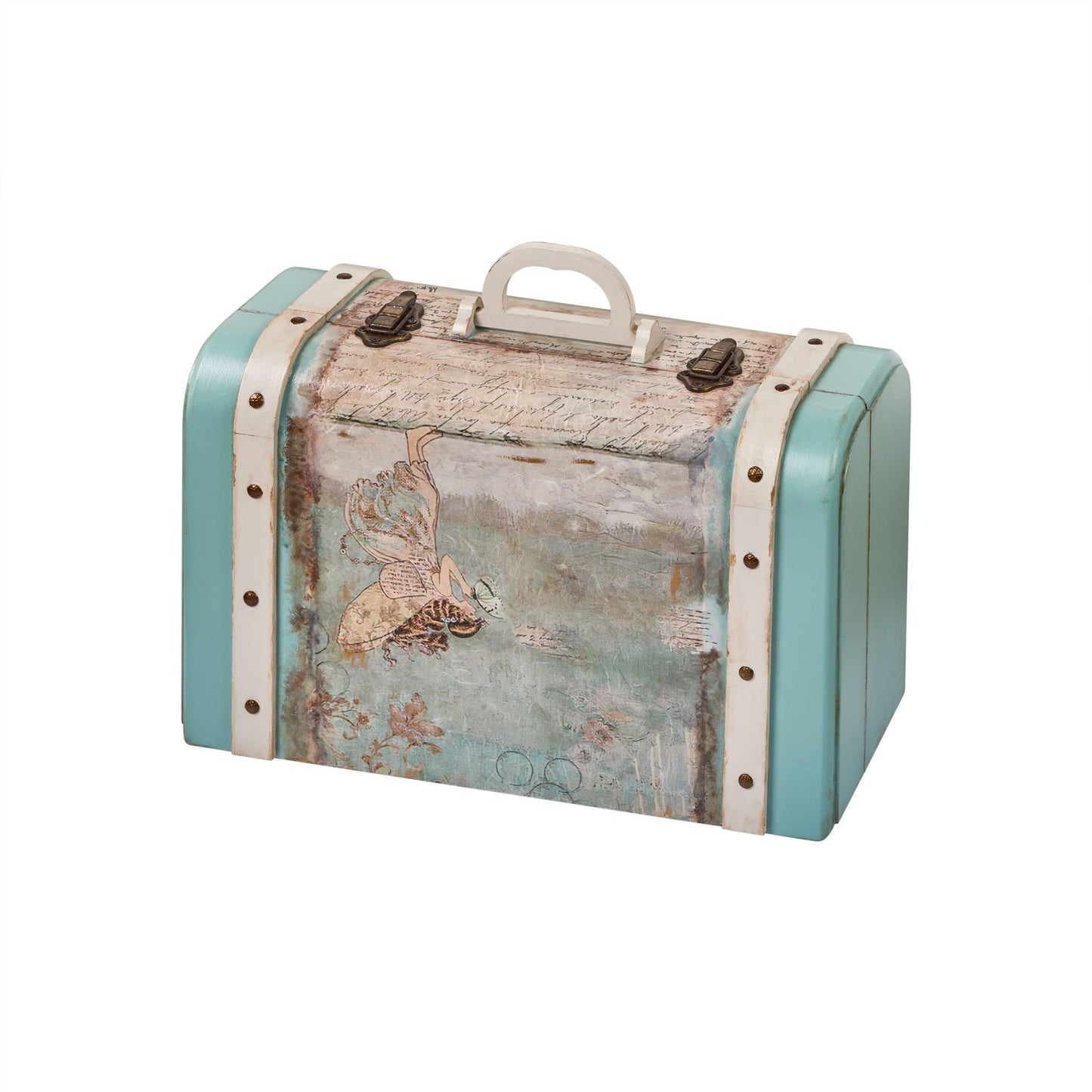 Melek Desenli Büyük Valiz
