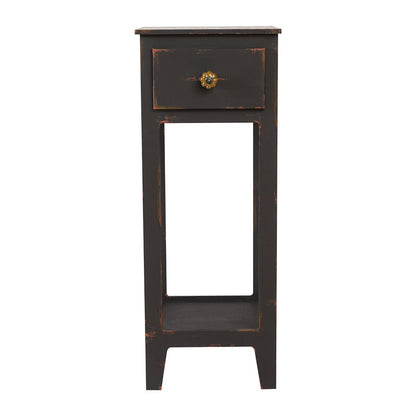 Hazan Siyah Eskitme Mini Dresuar