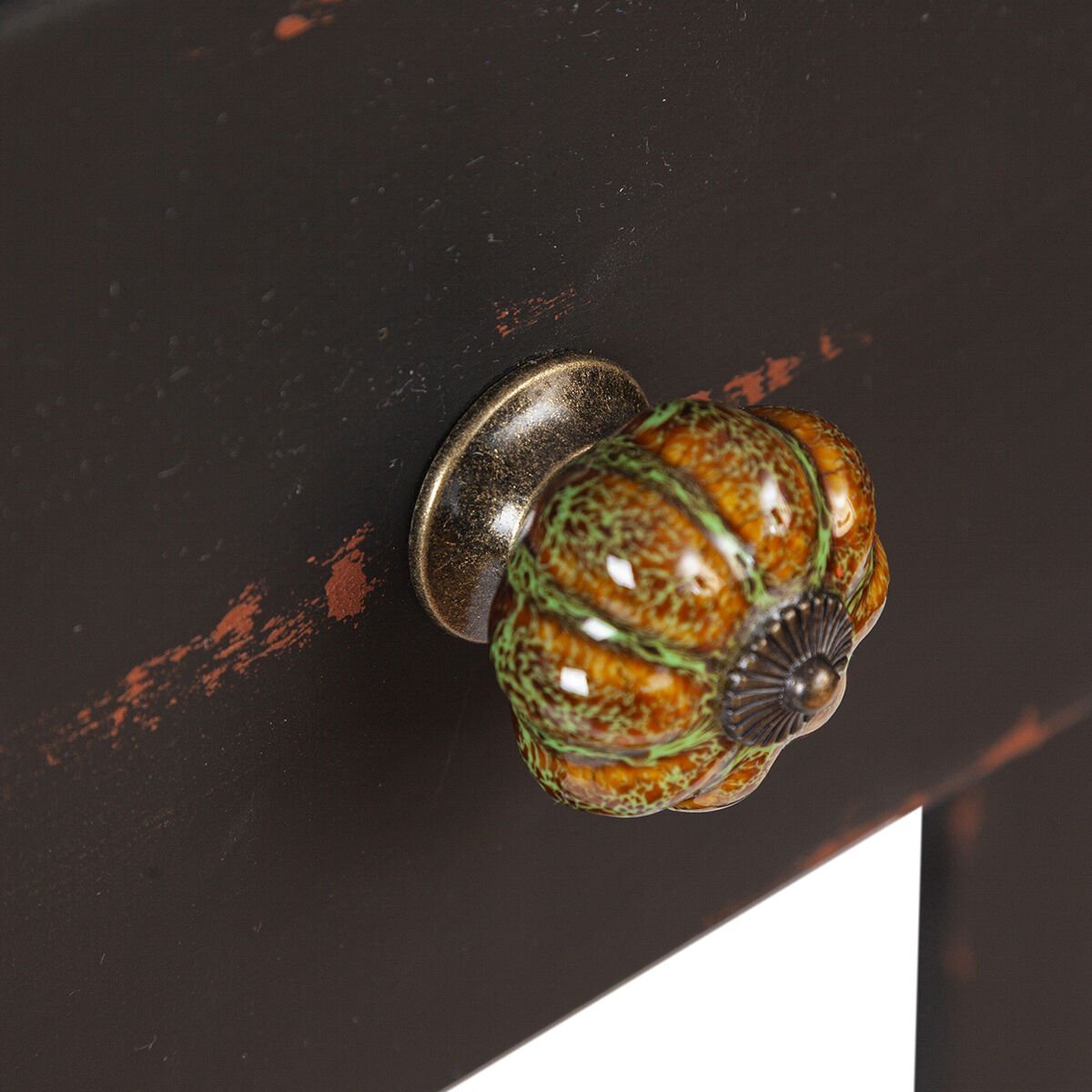 Hazan Siyah Eskitme Mini Dresuar