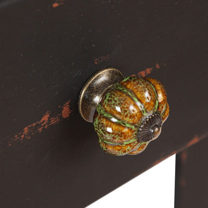 Hazan Siyah Eskitme Mini Dresuar