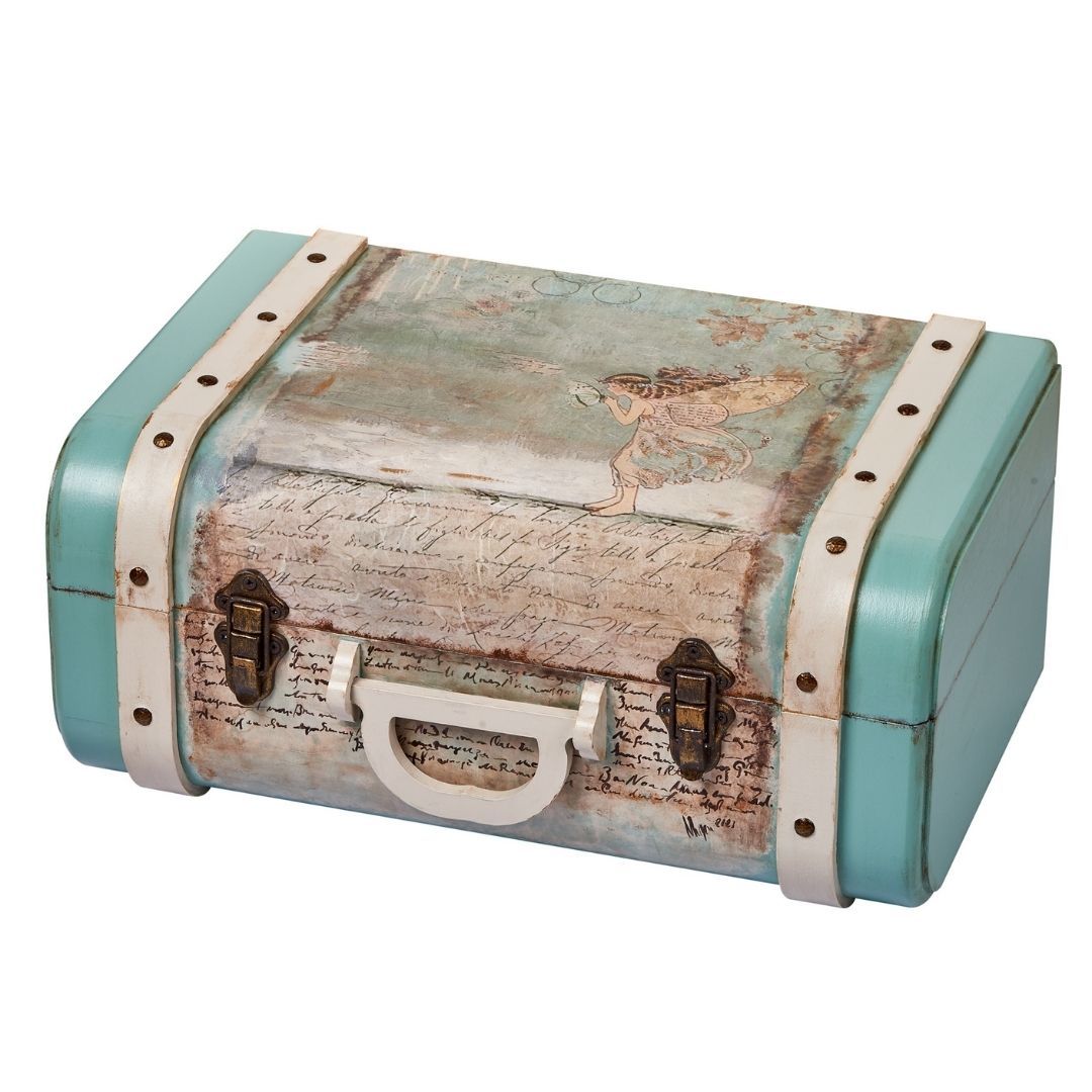 Melek Desenli Büyük Valiz