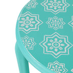 Mint sehpa üst tabla desen detay görünümü
