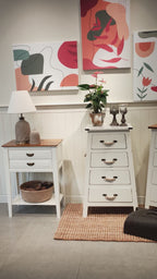 Ranch Atlı Dört Çekmeceli Konsol