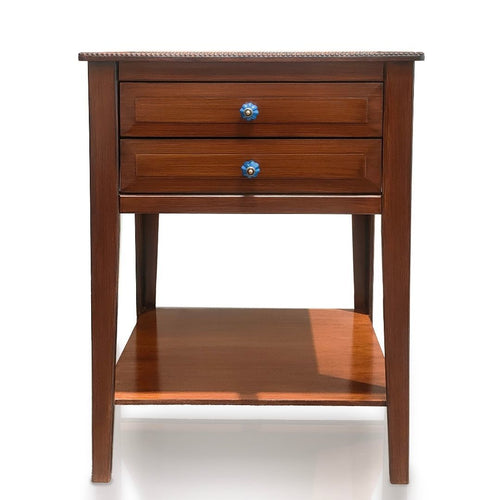 Rustik İki Çekmeceli Dresuar masif ahşap dekoratif dresuar