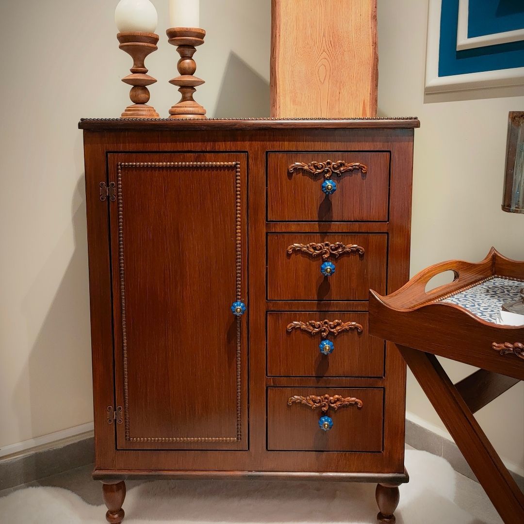 Rustik Şifonyer rustik stil dekoratif depolama dolabı