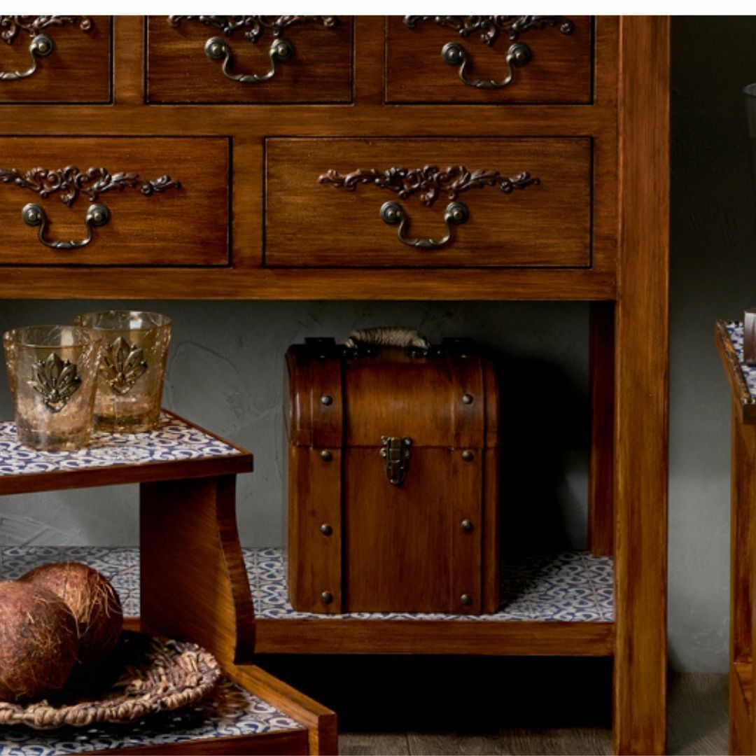 Rustik Bavul Kutu Orta Boy