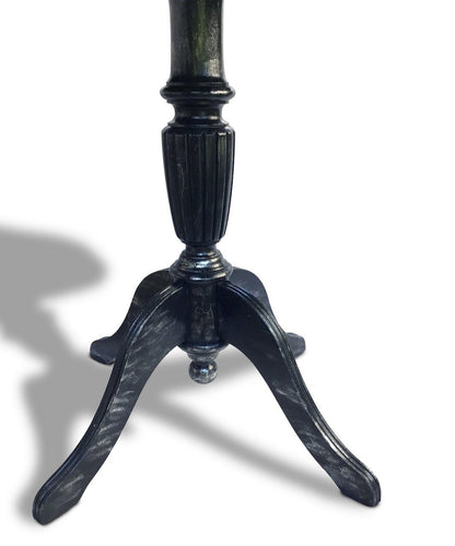 Amsterdam Mermer Efektli Masif Fiskos Masa