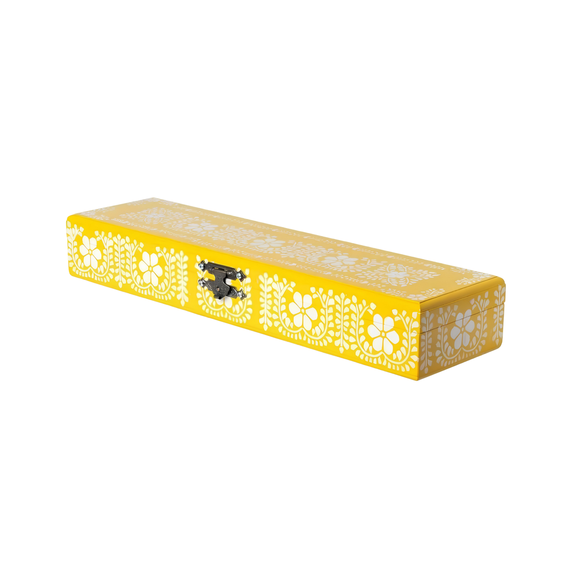 Tribal Sarı Kutu, el yapımı sarı kutu, Orta Sofa