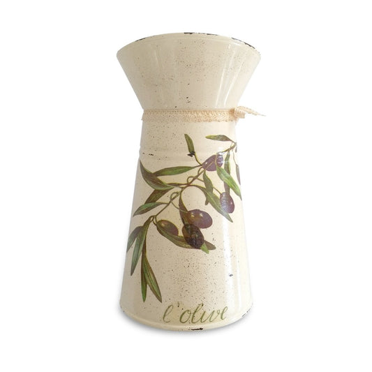 Zeytinli Ekru Sürahi 25cm